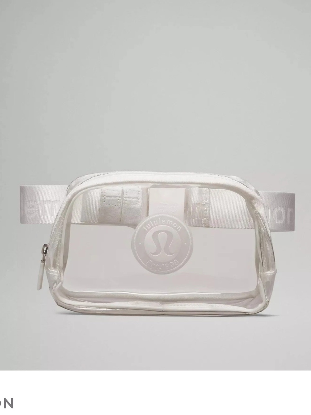 BNWT lululemon Everywhere Belt Bag 1L Clear